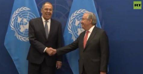 皇冠会员如何申请_拉夫罗夫:为什么没有俄国旗 古特雷斯:因为皇冠会员如何申请你不是俄总统