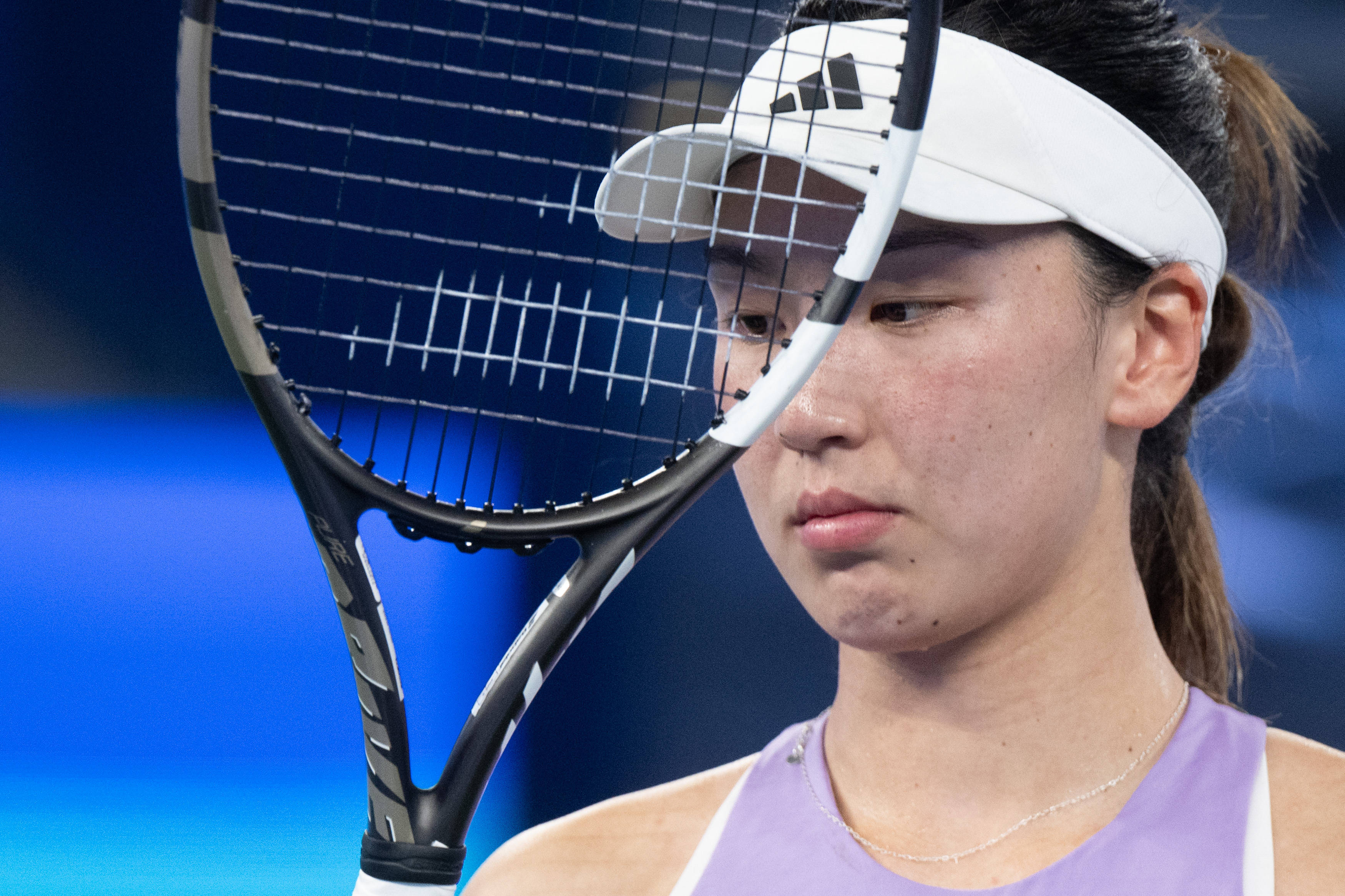 皇冠手机管理端登录_(体育)网球——武汉公开赛:王欣瑜首轮出局